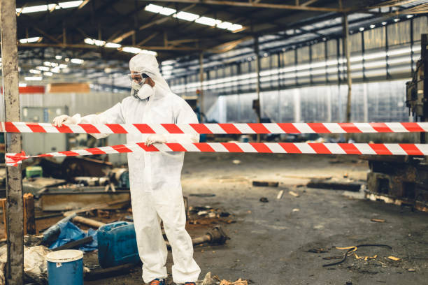Professional Biohazard technician working in Remsen, IA